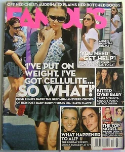 Famous Magazine September 2011 Posh Victoria Beckham Cover - Picture 1 of 4