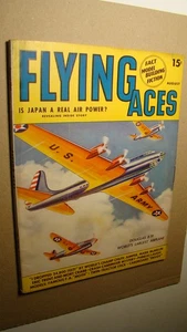 FLYING ACES AUGUST 1941 *NICE COPY* WW2 RAF B-19 BOMBER MENS ADVENTURE - Picture 1 of 1