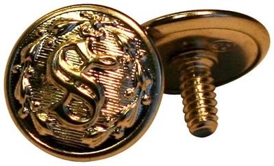 Shoei Replacement Sheriff Buttons with Posts in Gold - Image 1 of 3