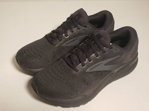 Brooks Ghost 16 1204071D020 Black Running Shoes Sneakers Womens Size 10 Wide (D) - Picture 1 of 19