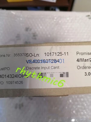 Brand new Emerson VE4001S2T2B4 module Fast DHL/FedEx - Image 1 of 2