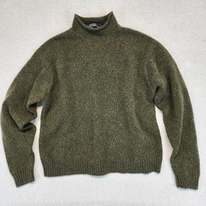 Vintage Polo by Ralph Lauren Rollkragen Pullover Gr. XL grün Ruderer 100% Wolle - Bild 1 von 12