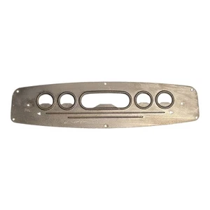 1965 1966 1967 1968 DODGE TRUCK DASH GAUGE BEZEL COVER PLATE BLACK READ - Picture 1 of 2