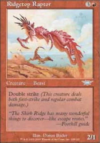 Ridgetop Raptor - Legions #108/145 MTG Magic The Gathering - Image 1 of 1