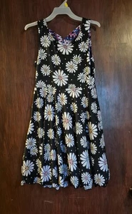 Handmade Girls Size 12 Reversible Sleeveless Dress - Picture 1 of 5