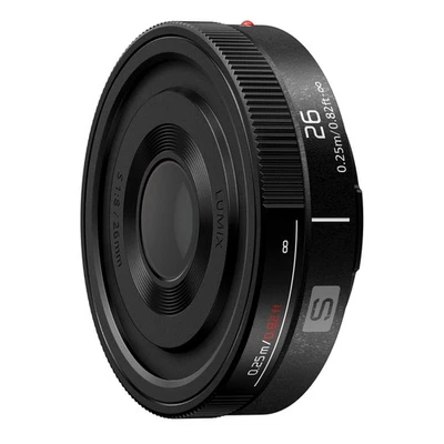 Panasonic Lumix S 26mm F8 Full Frame L Mount Lens for S Series Cameras - Image 1 of 4