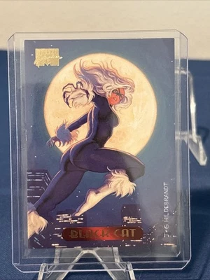 1994 Fleer Marvel Masterpieces Hildebrandt Brothers #6 Black Cat - Image 1 of 2