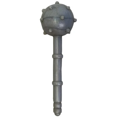 Arma Teenage Mutant Ninja Turtles Winged Warrior Leo Mace parte plateada 1995 Foto 1 de 4