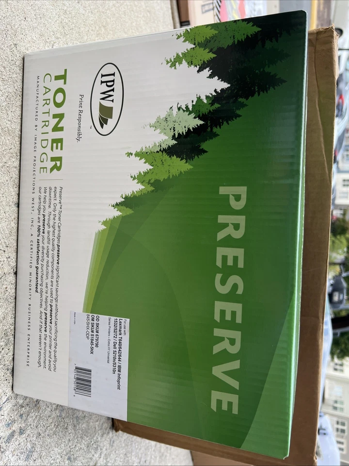 IPW Tonerkassette schwarz Lexmark T640/642/644 IBM Infoprint 1532 Dell 5210n - Bild 1 von 2