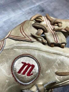 Marucci HTG baseball glove 11.25 MFGFS11251 Infield Rt Hander Gold Camel Red MLB - Picture 1 of 10