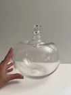 Kaj Franck Signed Nuutajarvi Notsjo Art Glass Bottle Vase Finland MCM Nice!