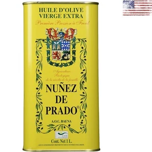 Olio Extra Vergine di Oliva Biologico Andaluso - Latta Pura Nunez De Prado - 33,8 oz - Foto 1 di 3