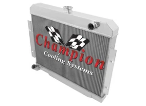 A/C Heavy Duty Cooling, 1970-1985 Jeep CJ 4 Row AR Champion Aluminum Radiator - Picture 1 of 7