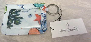 Vera Bradley Campus Double ID Anchors Aweigh & Keychain Unused w/ Tag - Picture 1 of 3