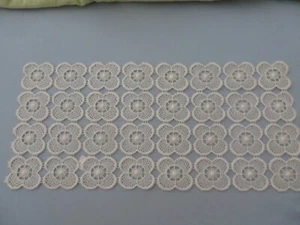 VINTAGE – Spitzendeckchen, Kunstfaser, weiß, 40 x 18 cm (542) - Bild 1 von 2