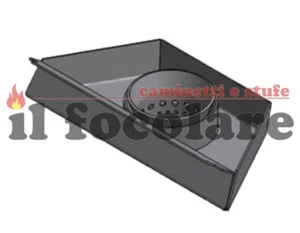 Brasero Completo En Hierro Bolita Cristal Kriss CADEL Tecna Evo 4D24015419061 - Imagen 1 de 1