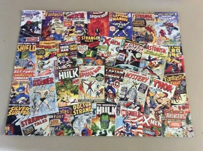 Rompecabezas de 300 piezas Springbok de colección The Marvel Age of Comics completo Foto 1 de 4