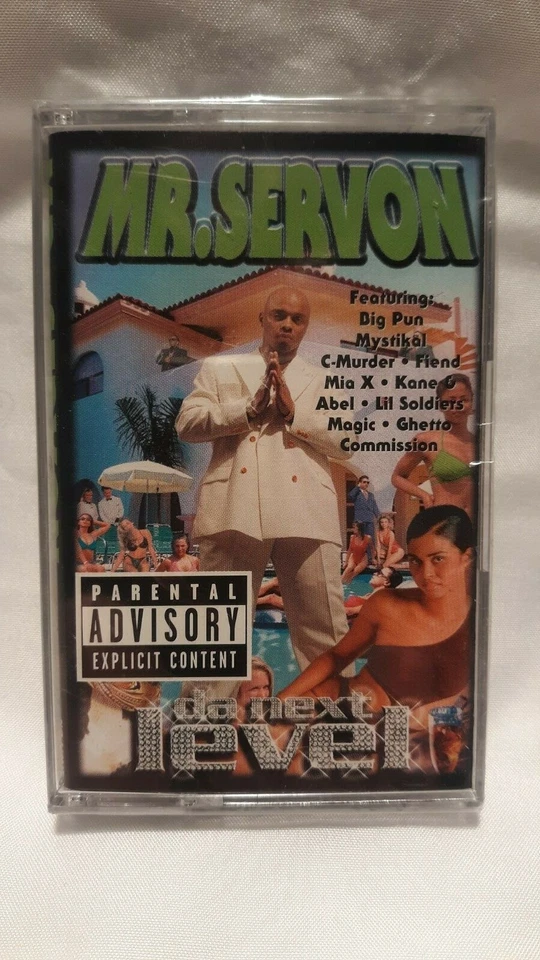 Da Next Level by Mr. Serv-On (Cassette, Feb-1999, No Limit Records)