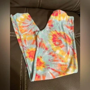Tie-Dye Leggings Girls size Large 10/12 - Picture 1 of 4