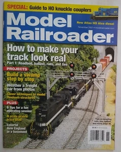 Model Railroader Magazine November 2007 Railroad Modeling - Picture 1 of 2