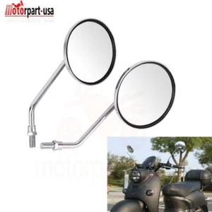 Par de espejos retrovisores de 10 mm para Honda CB 100 200/T 250 350 400 500 550 650 750 - Imagen 1 de 12