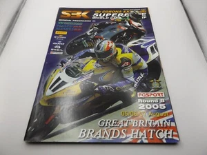 2005 BRANDS HATCH PROGRAM 7.8.05 - SBK WORLD SUPERBIKE CHAMPIONSHIP - Bild 1 von 1