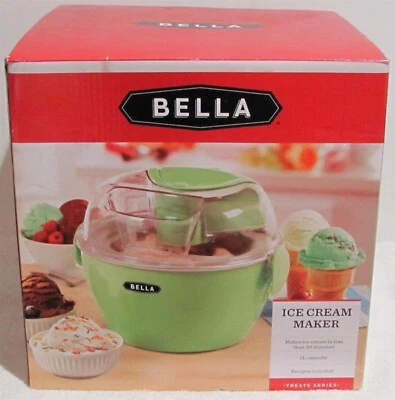 贝拉冰淇淋机型号 #13638 绿色(全新)罕见! — 第 1/4 张图片