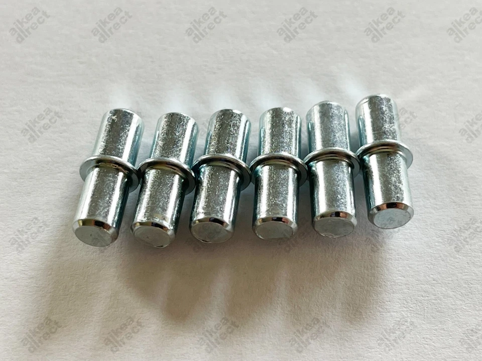 Ikea Bookcase shelf pins, Part # 101532 (6 pack) - NEW USA shipped