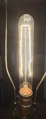 KingSo Vtg Edison Tungsten Filament Light Bulb 60 Watt T10 Lamp Dimmable 5 Lot - Image 1 of 4