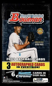 Caja enorme de béisbol Bowman 2009 David Price radiocontrol - Imagen 1 de 1