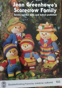 Jean Greenhowe's Scarecrow Family knitting booklet