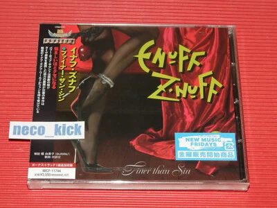 ENUFF Z’NUFF FINER THAN SIN with Bonus Track  JAPAN CD WITH OBI  4BT - Image 1 of 2