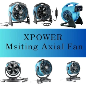 Ventilador de niebla portátil XPOWER Msiting Fan circulación de aire soplador de pulverización exterior - Imagen 1 de 96