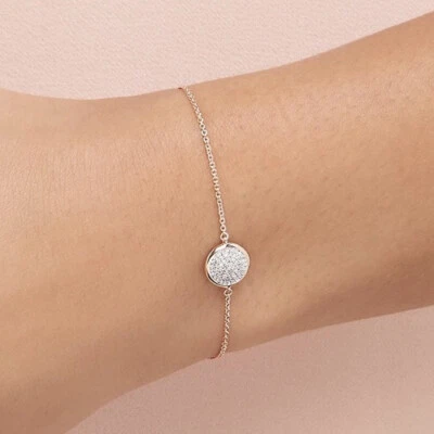 LINKS OF LONDON Diamond Essentials Bracelet, 18ct Rose Gold Vermeil. BNIB - Image 1 of 4