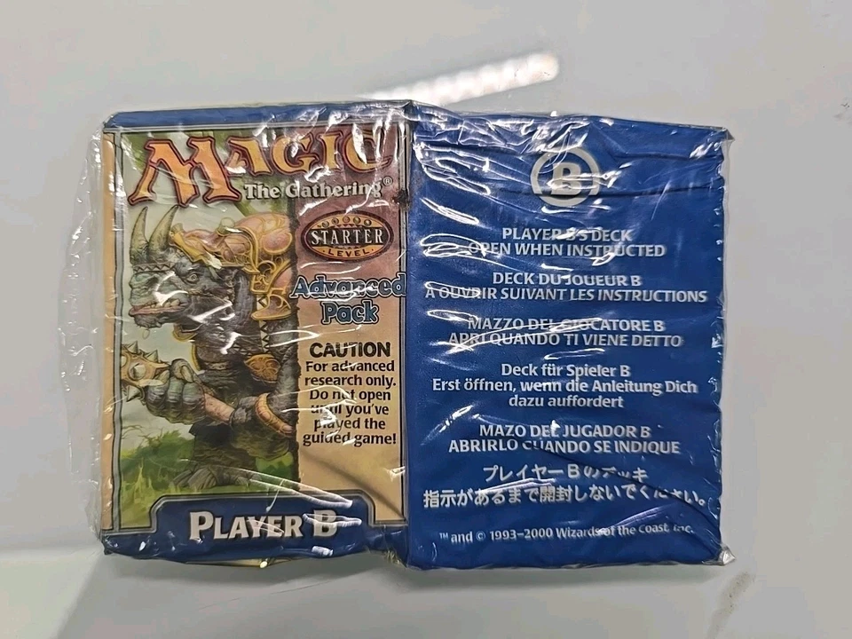 Magic The Gathering Starter 2000 Advanced Pack Sealed MTG Player B Deck Starter - Image 1 of 1