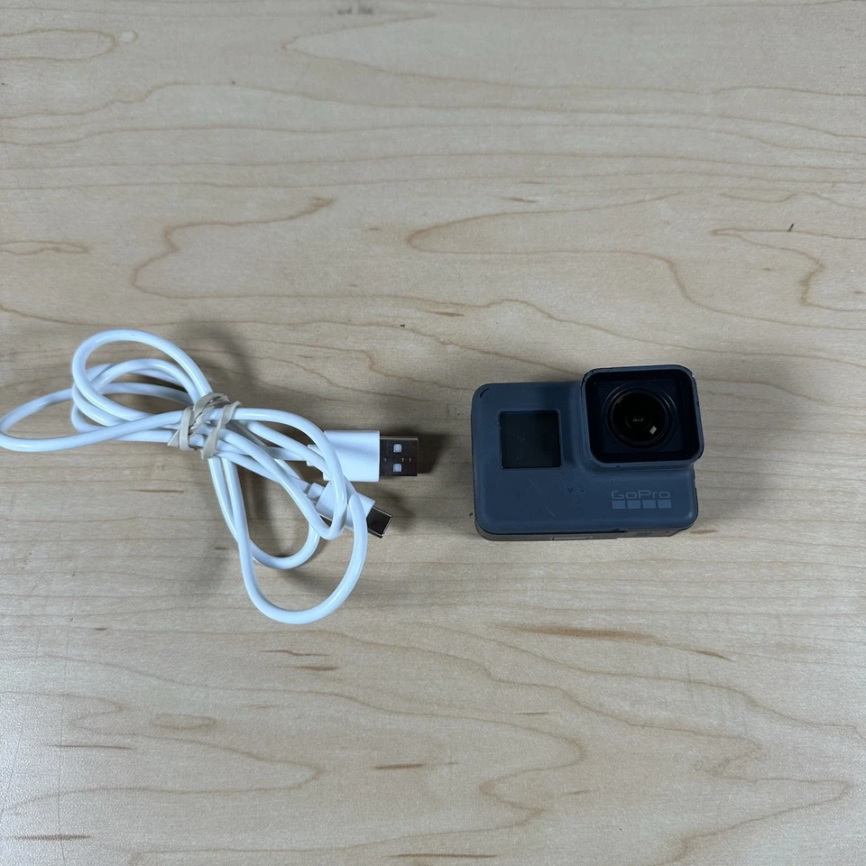 GoPro Hero 5 Black Edition Action Camera (No SD) w/ Battery & Cable Tested - Image 1 of 4