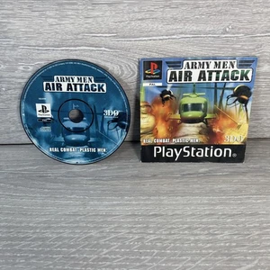 Army Men Air Attack PS1 PlayStation 1 Disk Only With Manual Tested And Working - Picture 1 of 7