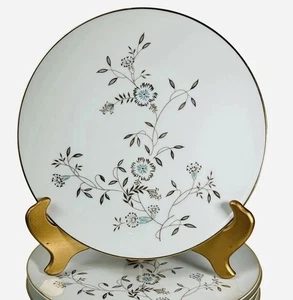 Noritake Porzellan Essteller Danielle 10,5" 5er Set Mid Century Made Japan - Bild 1 von 7