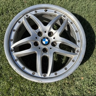 BMW E46 Style 71 Cromadora 18" wheel 18x8 Et 47 Single wheel 1097186 Front - Image 1 of 4