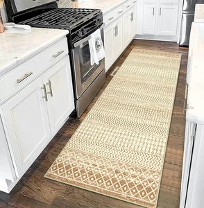 Waschbarer Teppich Läufer 2 x 6 Fuß Ultra Weich Rutschfest - Bild 1 von 5