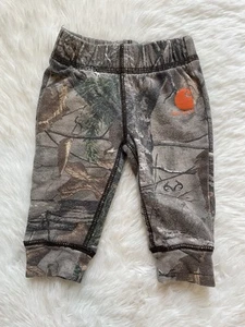 CARHARTT BEBÉ NIÑO 6 MESES CAMUFLAJE PANTALONES JOGGERS PANTALONES DEPORTIVOS PANTALONES DE CHÁNDAL PANTALONES DE CHÁNDAL - Imagen 1 de 5