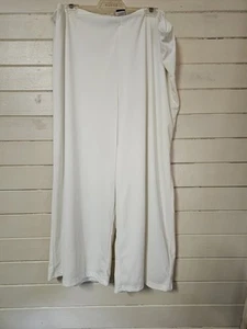 Zaya Ladies Stretch White  Pants XL Wide Leg Party Concert Rock Dressy stretch  - Picture 1 of 5