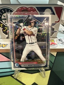 2024 Bowman Draft - Chrome Nick Montgomery #BDC-129 Sparkle Refractor /200 (RC) - Picture 1 of 2
