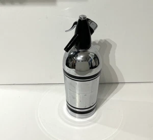 Vintage Chrome & Black Sparklets Soda Syphon SG2 - Picture 1 of 20