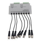 8Ch Hd Bnc Male To Utp Cable Transceiver Adapter Cctv Passive Video Balun Fo Bgs