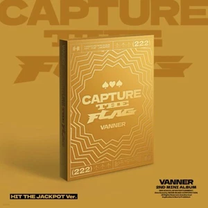 VANNER 2nd Mini Album [CAPTURE THE FLAG] HIT THE JACKPOT CD+Book+F.Poster+P.Card - Bild 1 von 9