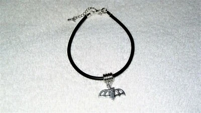 Bonito acessório de moda asas de morcego assustador tornozelo pulseira joia  - Imagem 1 de 2