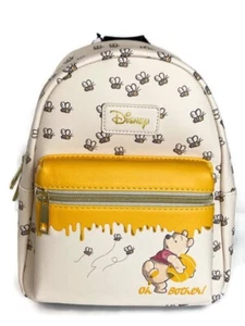 Disney Loungefly Winnie the Pooh Bees & Honey Mini Backpack Oh Bother Book Bag - Picture 1 of 11