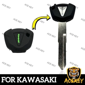 COMBO For Kawasaki Vulcan 650 ZX636 ZX6R 6R NINJA 10R14 NINJA400 Blank Key+Cover - Bild 1 von 9