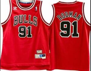 rodman 91 bulls jersey
